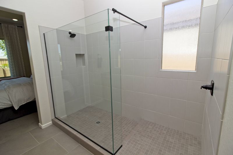 Minimalist Shower Entrance